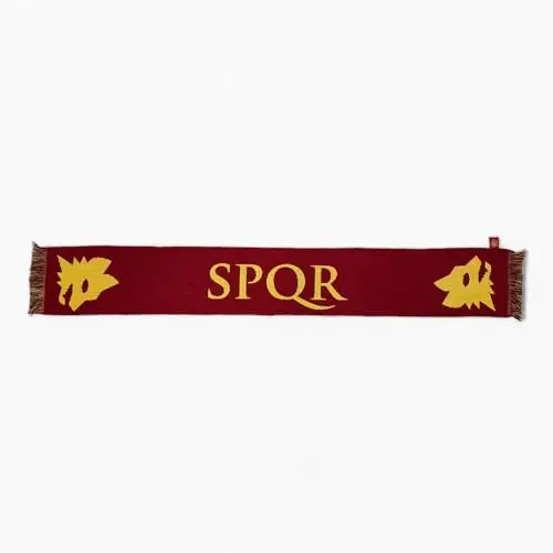 AS Roma Sciarpa Ufficiale, SPQR miniatura 3