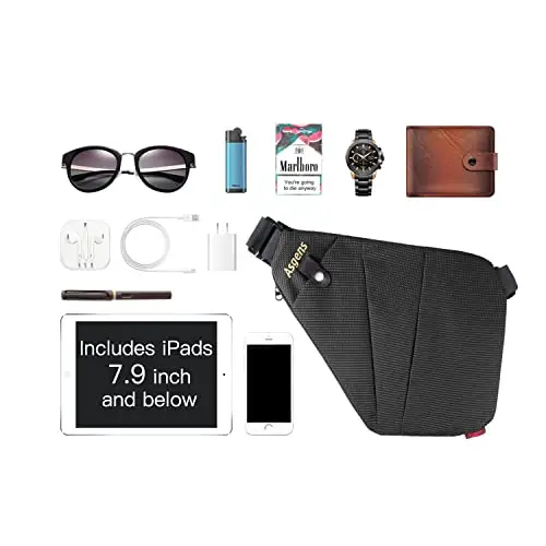 Asgens Borsello Uomo Nero 3562670 miniatura 3