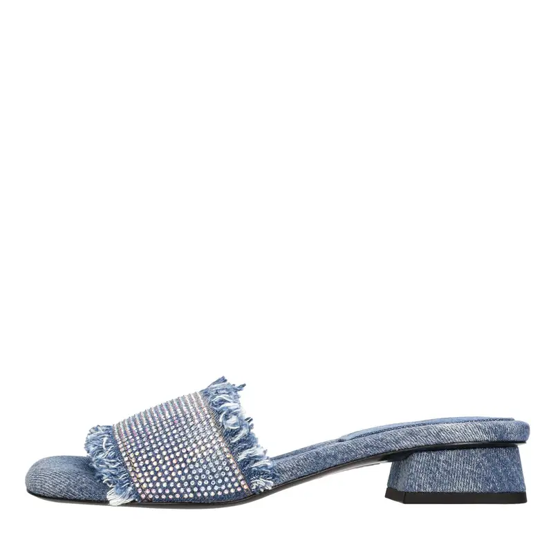 Sandali Blu Blu Blu e verdi