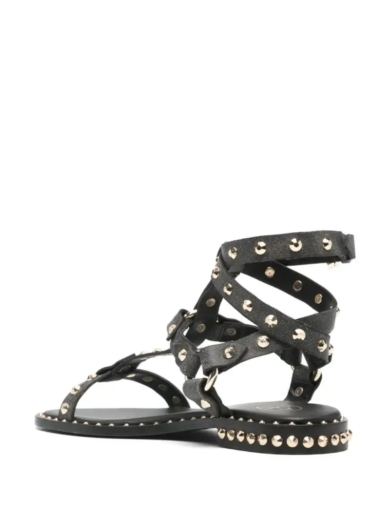 Sandali Pulp nero/ oro Beige nero oro miniatura 3