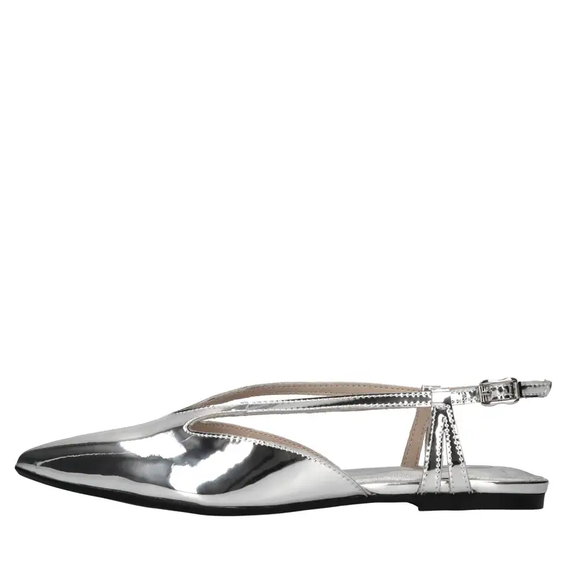 Scarpe basse Argento Argento Chiari e Naturali