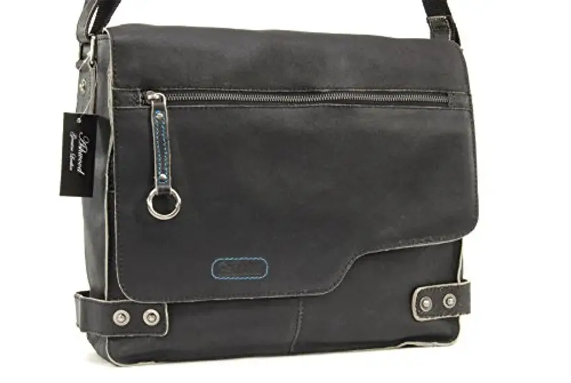 Ashwood Borsa messenger Uomo Nero 1570729 miniatura 3