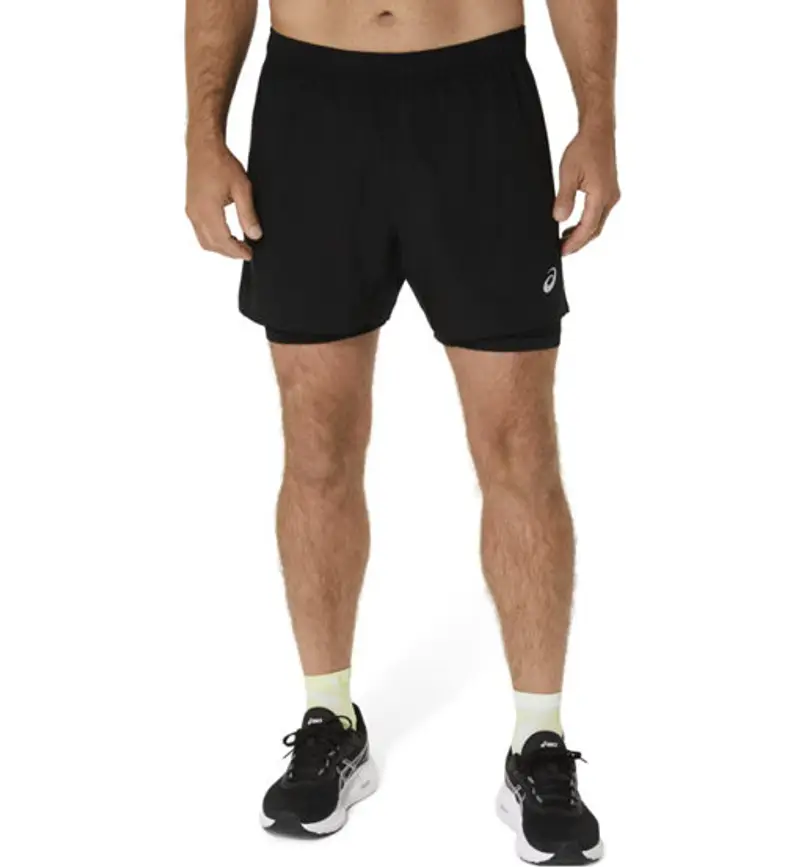 Core 2N1 5in M - pantaloni corti running - uomo Black