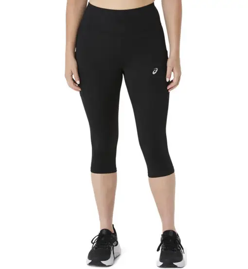 Core Capri W - leggings running - donna Black
