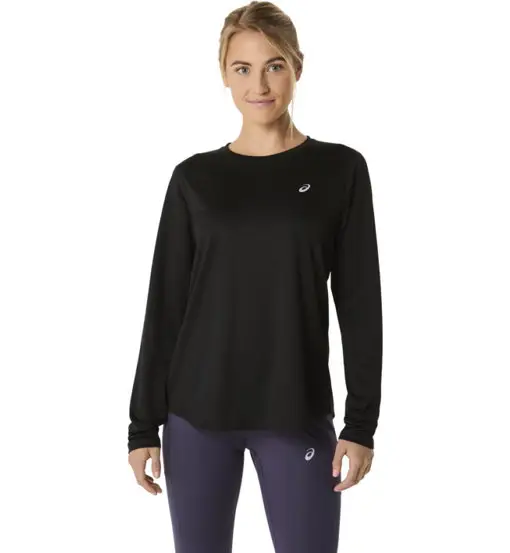 Core LS W - maglia running a maniche lunghe - donna Black