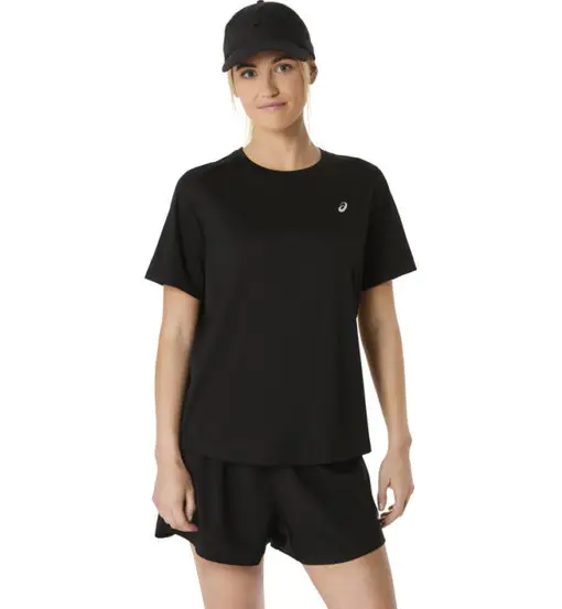 Core SS W - maglia running - donna Black