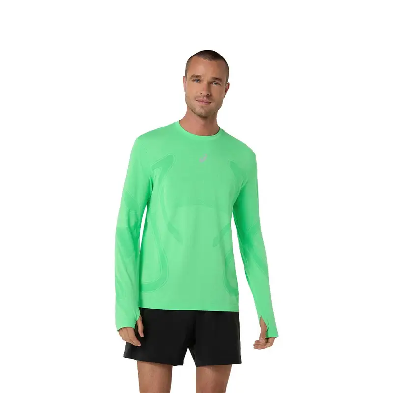 Crop Top Running Road Seamless Ls Vital Verde Illuminate Verde Uomo L
