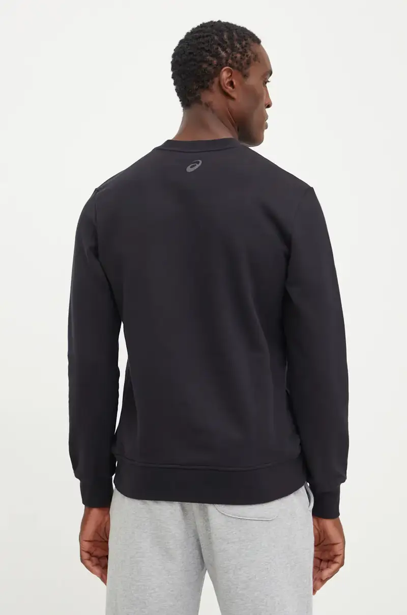 felpa uomo colore nero con applicazione 2031E192 miniatura 3