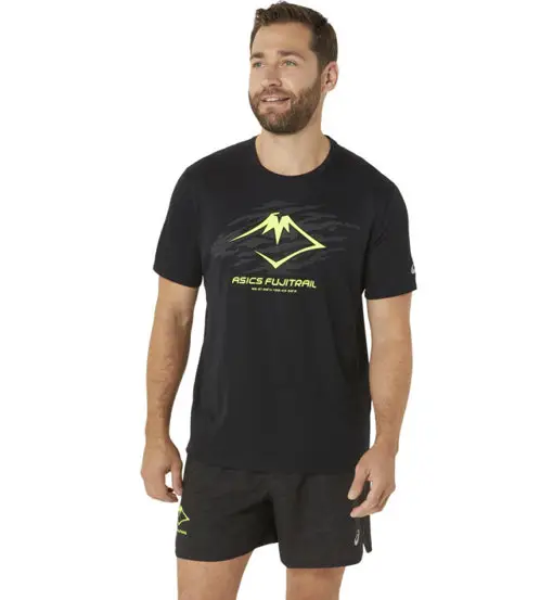 Fujitrail Logo - maglia trail running - uomo Black