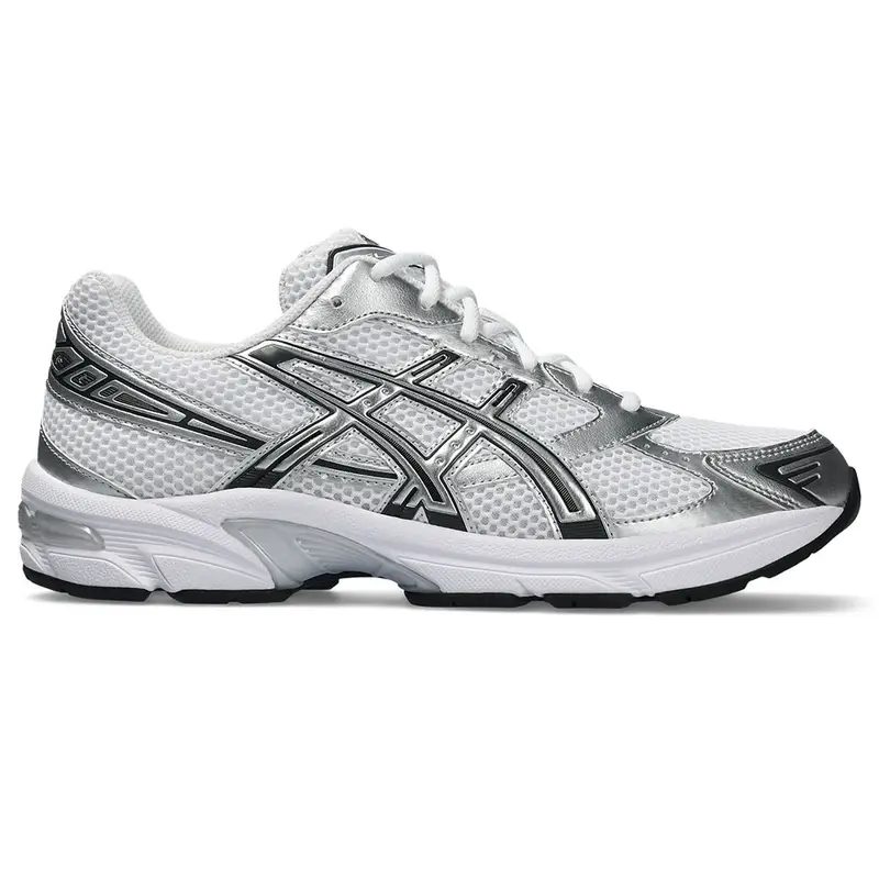 Gel-1130 Bianco Argento - Sneakers Uomo EUR 39 / US 6
