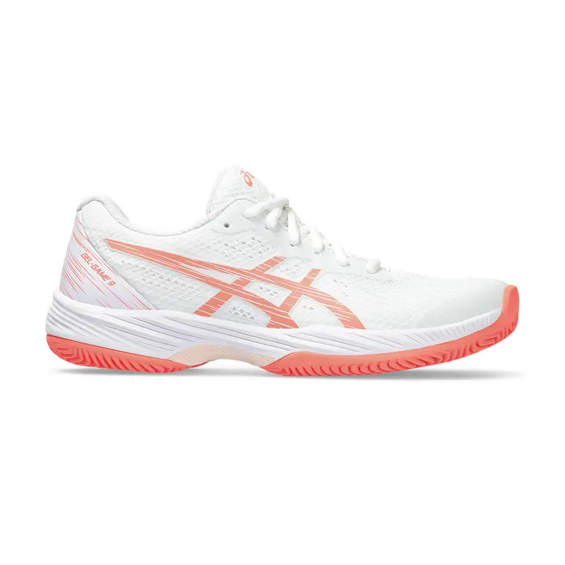 Gel-game 9 Clay/oc 1042a217-104 Donne | Asics Bianco