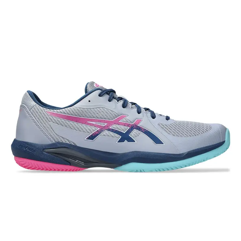 Gel-Game 9 Grigio Blue Mako Blue - Scarpe Da Padel Uomo EUR 44,5 / US 10,5