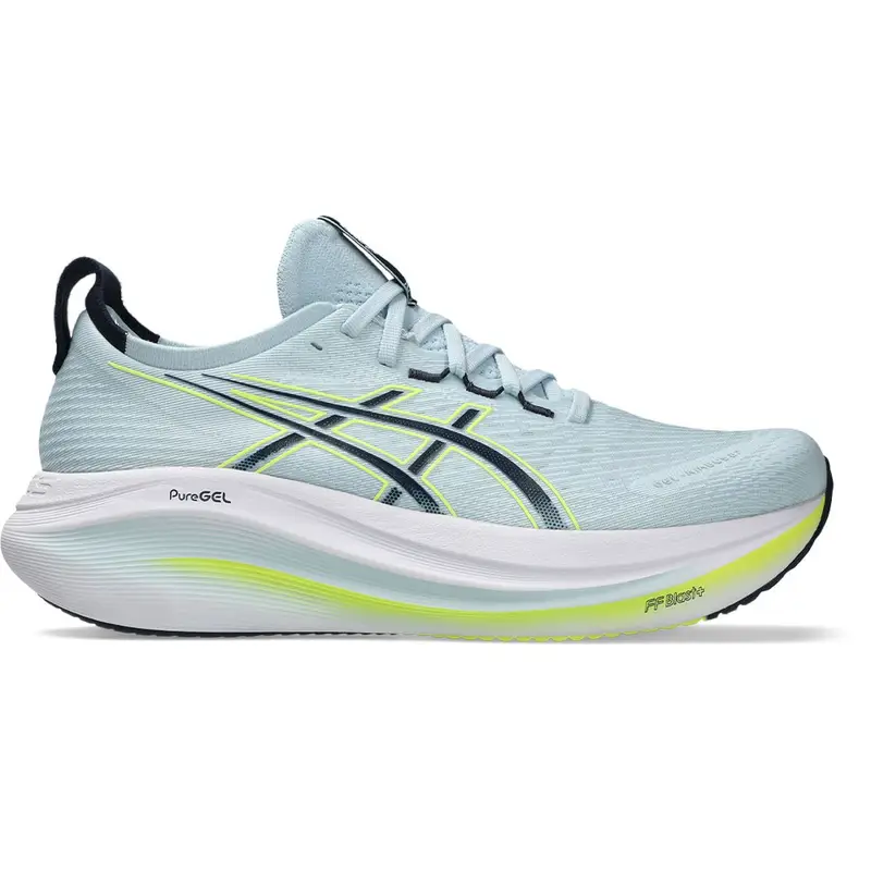 Gel-Nimbus 27 Azzurro Sky Midnight - Scarpe Running Uomo EUR 42 / US 8,5