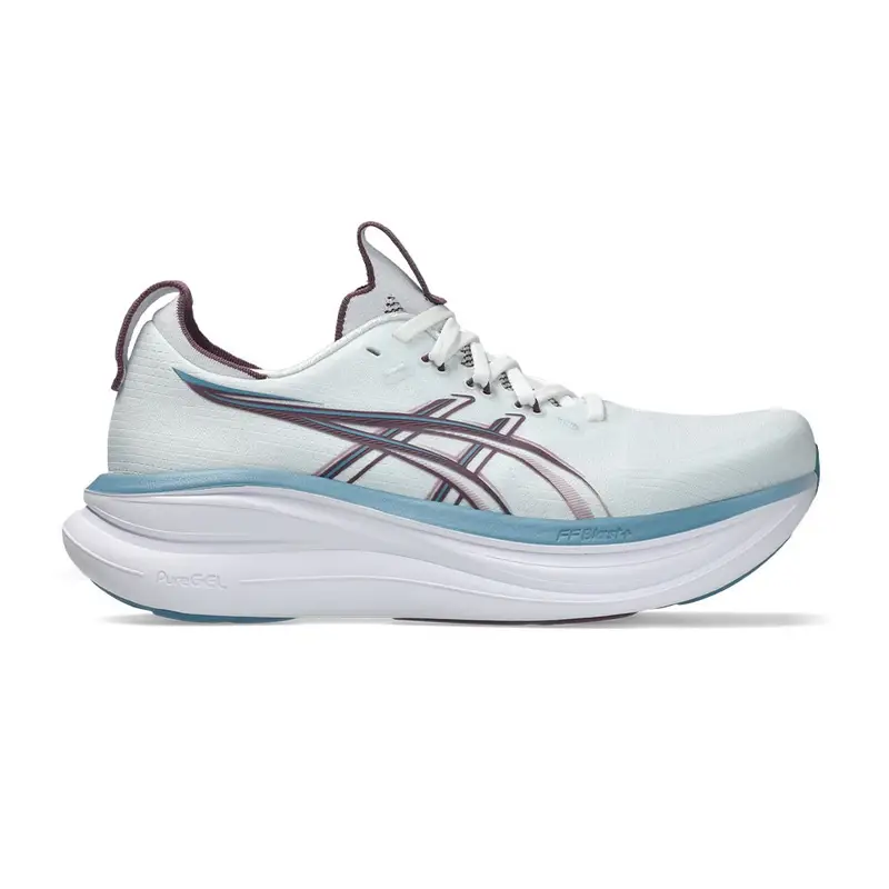 Gel-Nimbus 28 Arctic Blu Velvet Purple - Scarpe Running Donna EUR 39,5 / US 8