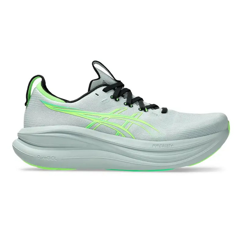 Gel-Nimbus 28 Cold Moss Illuminate Verde - Scarpe Running Uomo EUR 44 / US 10