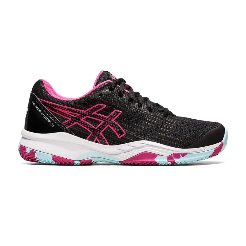 Gel Padel Exclusive 6 1042a143003 Da Donna Nere Rosa | Asics Nero