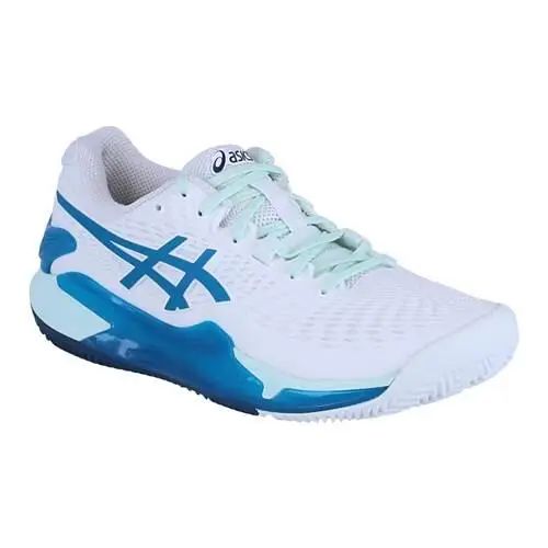 Gel Resolution 9 Clay 1042a224 Donne Blu-verde | Asics Bianco