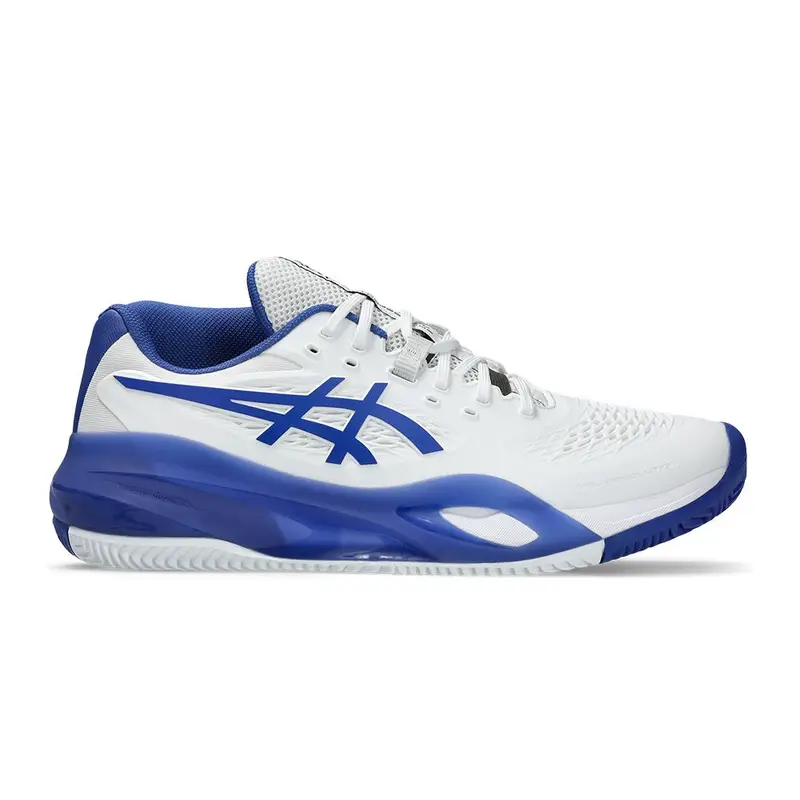 Gel-Resolution X Clay Bianco Dark Cobalt - Scarpe Da Tennis Uomo EUR 46 / US 11,5