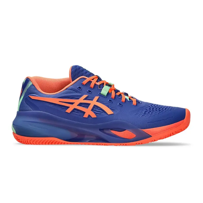 Gel-Resolution X Dark Cobalt Vivd Coral - Scarpe Da Padel Uomo EUR 41,5 / US 8
