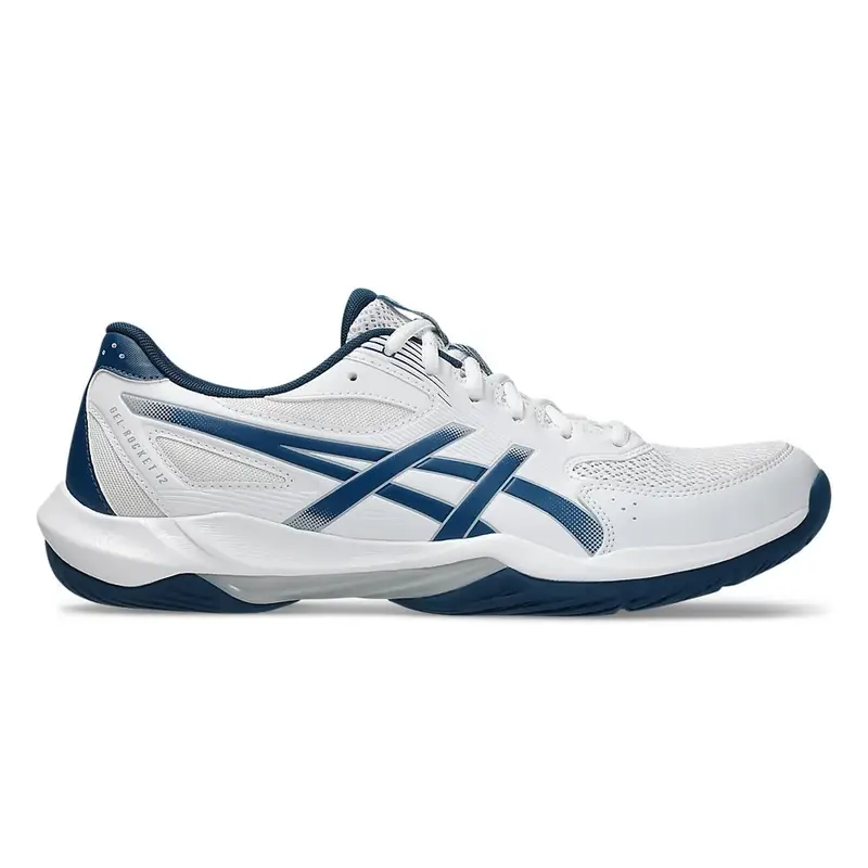 Gel-Rocket 12 Bianco Blu - Scarpe Pallavolo Uomo EUR 44,5 / US 10,5