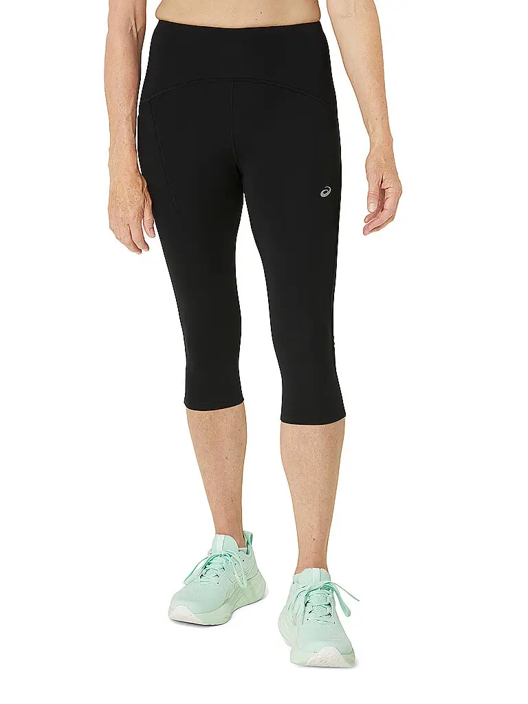 Lauftight Capri da donna Road a vita alta nero | XS