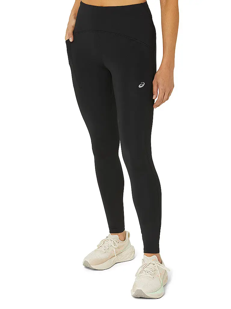 Lauftight da donna Road a vita alta nero | XS