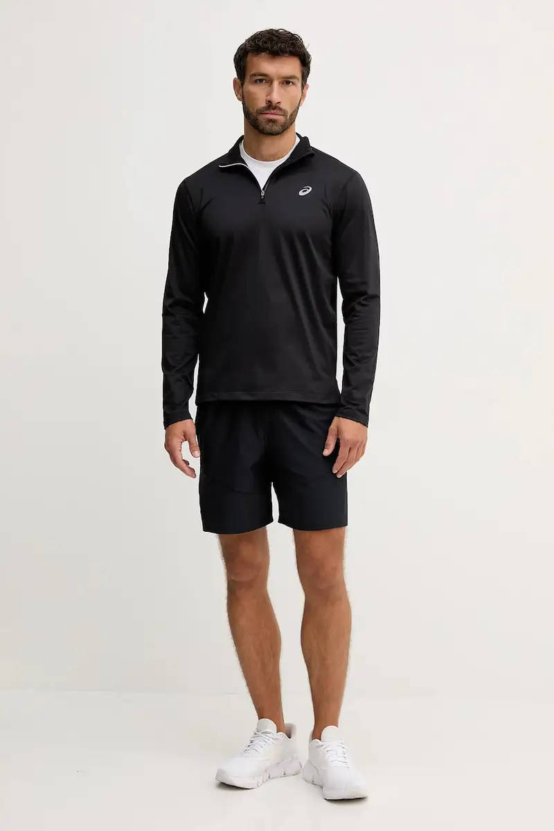 longsleeve trekking colore nero 2011D369 miniatura 2