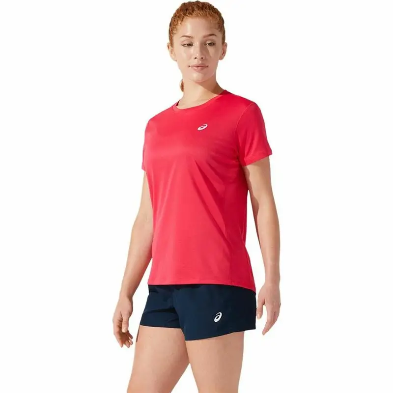 Maglia a Maniche Corte Donna Asics Core Rosa | Asics