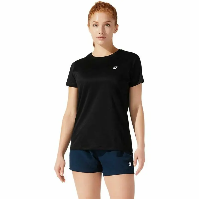 Maglia a Maniche Corte Donna Asics Core SS Nero | Asics