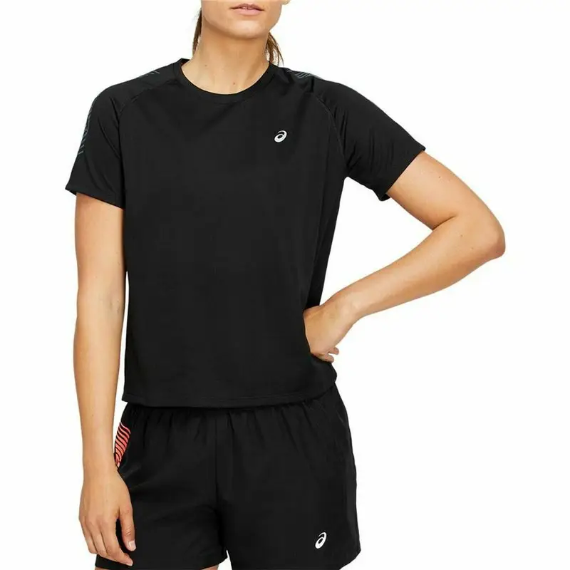 Maglia a Maniche Corte Donna Asics Icon SS Nero | Asics