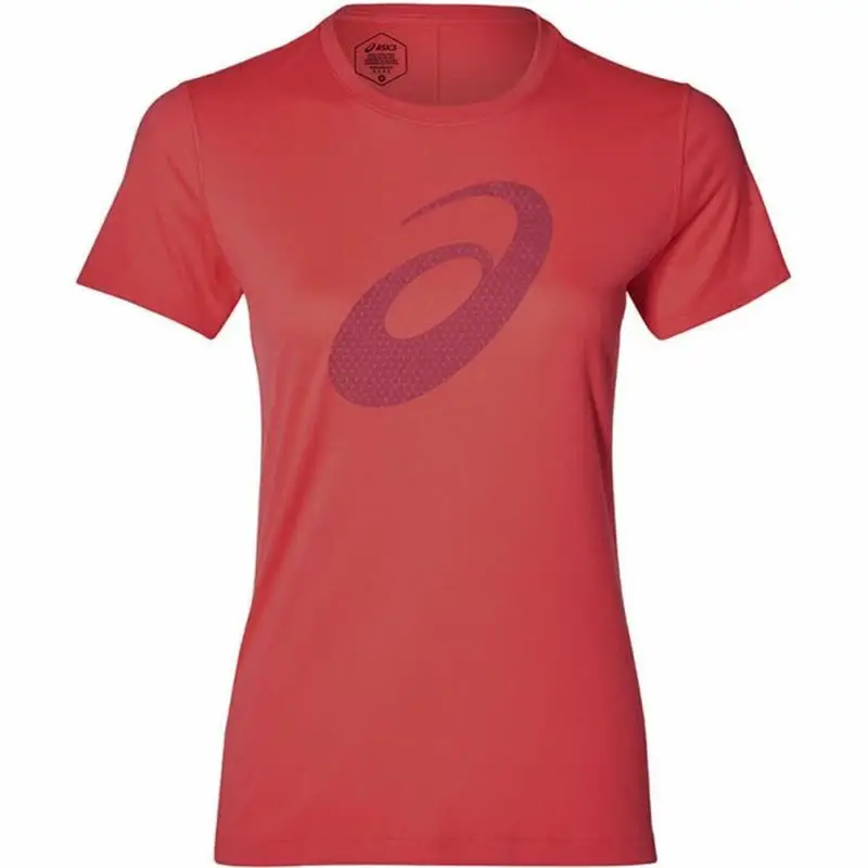Maglia a Maniche Corte Donna Asics SS Graphic Rosso | Asics Multi