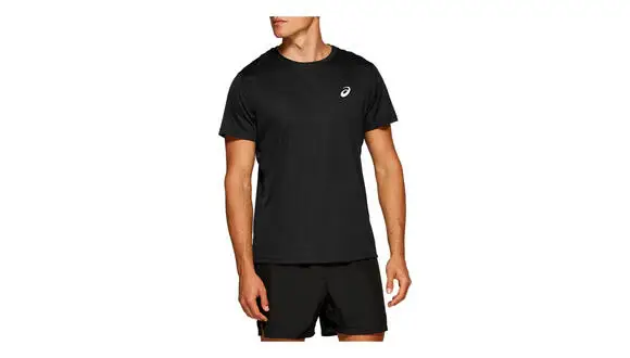 Maglia a Maniche Corte Uomo Asics Core SS Nero | Asics