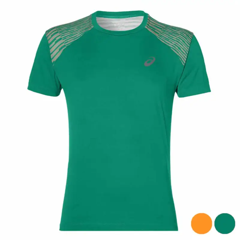 Maglia a Maniche Corte Uomo Asics fuzeX TEE US | Asics Multi