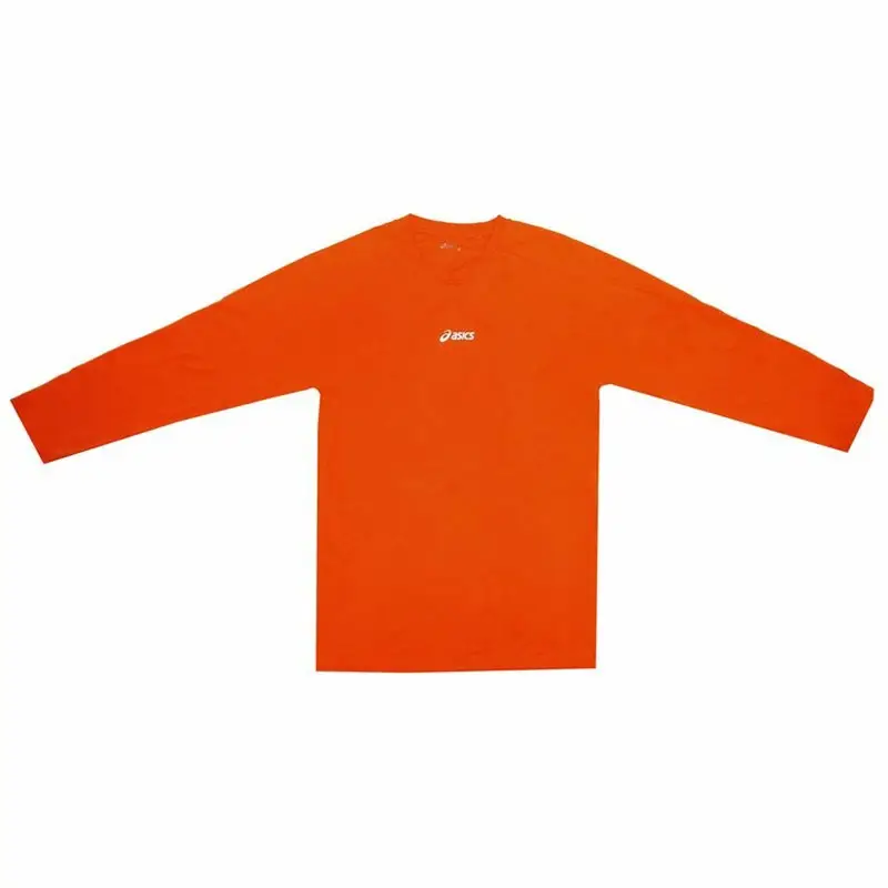 Maglia a Maniche Lunghe Uomo Asics Hermes Arancio | Asics Arancione