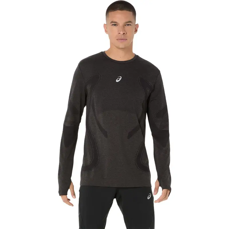 Maglia Running Road Seamless Performance Nero Uomo XL