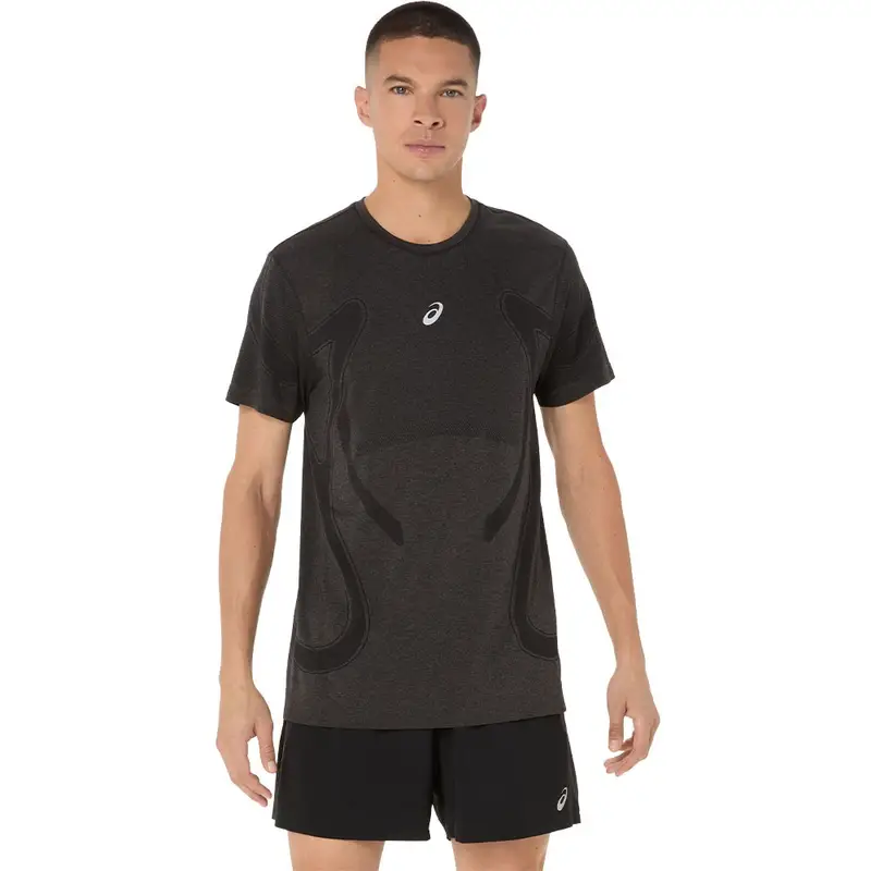 Maglia Running Road Seamless Performance Nero Uomo XL