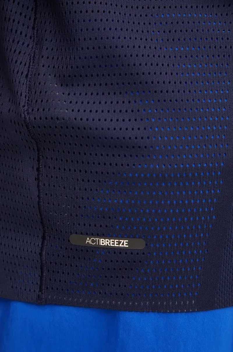 maglietta da corsa Metarun colore blu navy 2011C986 miniatura 5