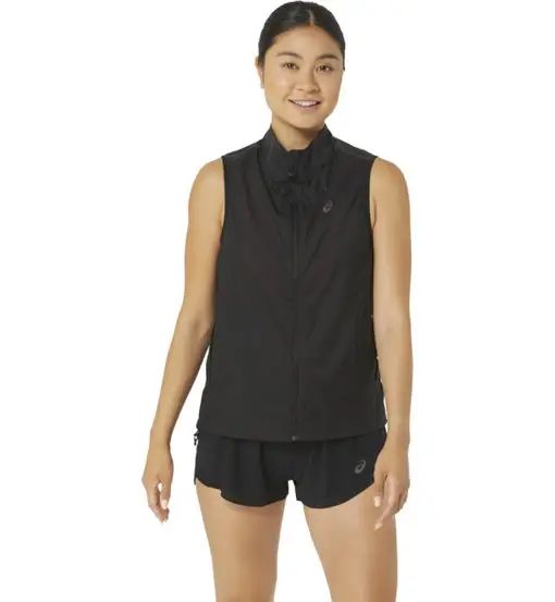 Metarun W - gilet running - donna Black