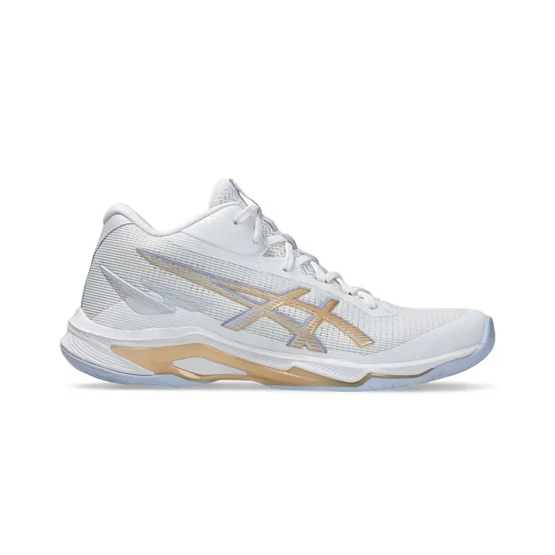 Netburner Ballistic Ff Mt 4 Bianco Champagne - Scarpe Pallavolo Donna EUR 42 / US 10