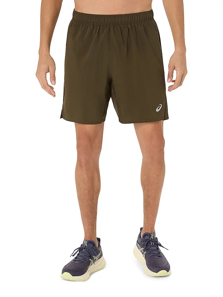 Pantaloncini da running da uomo Core 7IN marrone | S