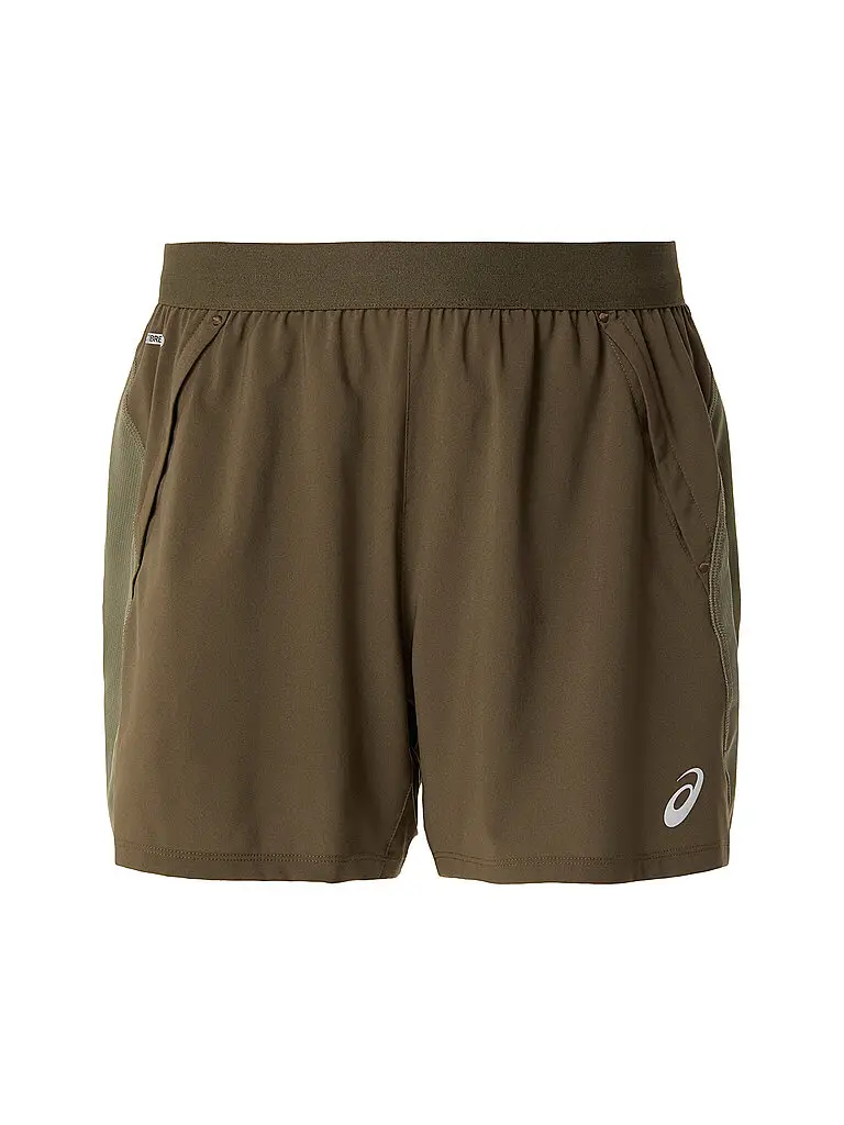 Pantaloncini da running da uomo Road 5 pollici marrone | XL