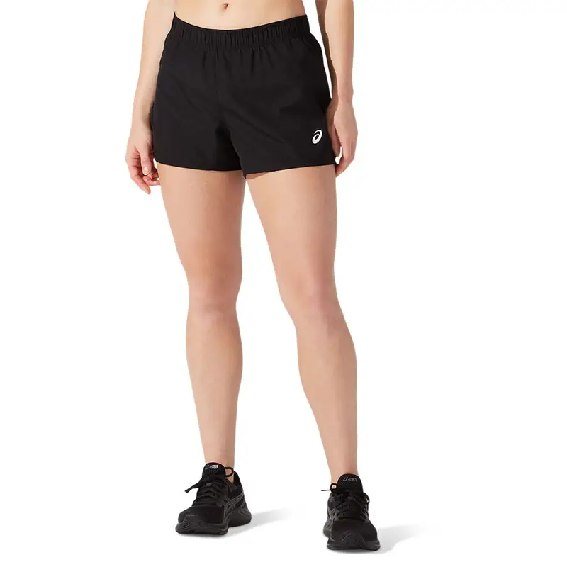 Pantaloncini Running Core 4" Nero Donna M