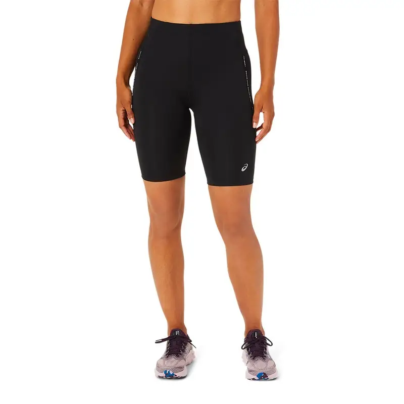 Pantaloncini Running Leggings Running Race Sprinter Nero Donna XS