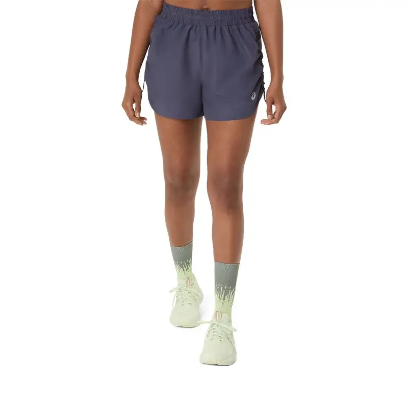 Pantaloncini Running Nagino Adjustable 4" Indigo Fog Donna M