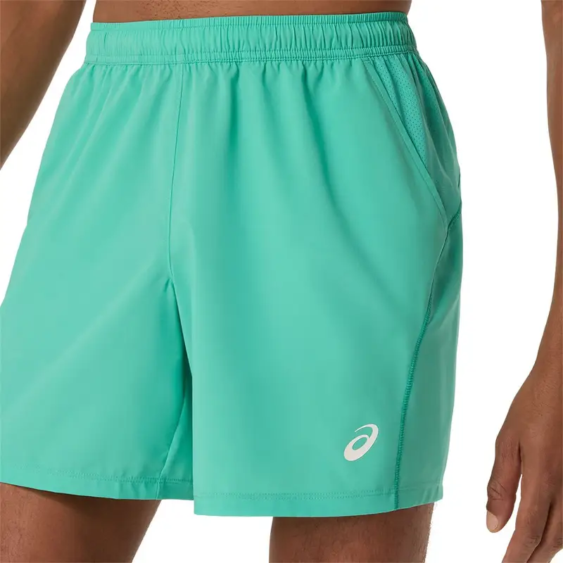 Pantaloncini Tennis Court 7" Aurora Verde Uomo M