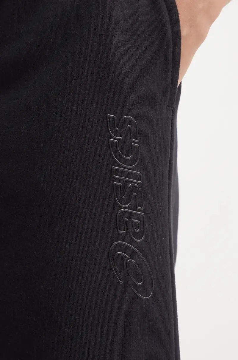 pantaloni donna colore nero con applicazione 2032C844 miniatura 4