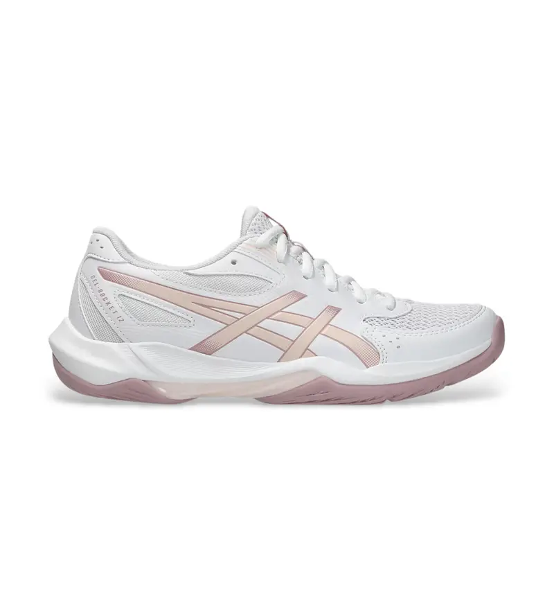 per donna 1072A119 Sneakers bianche Gel-Rocket 12 (36), Bianco, Basso, Stringhe, Casual, Sportivo, Multisport