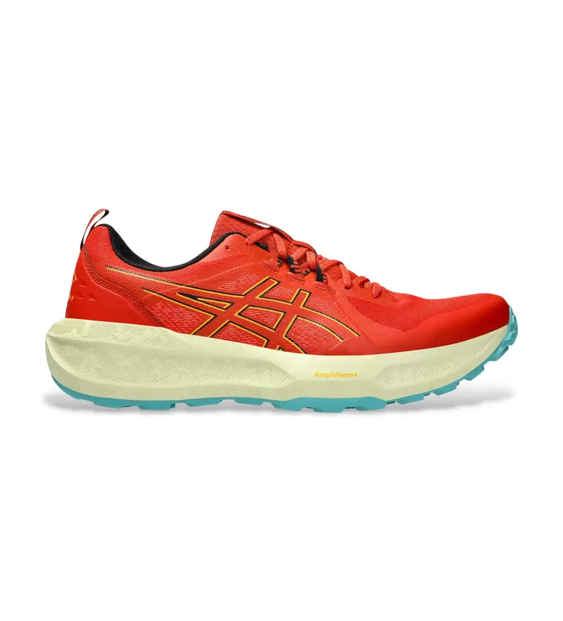 per uomo. 1011B979 Sneakers rosse Gel Sonoma 8 (40), Rosso, Basso, Stringhe, Sportivo, Outdoor, Running