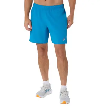 per uomo 2011D213 Core 7In pantaloncini blu (S), Casual, Sportivo, Sintetico, Running, Multisport