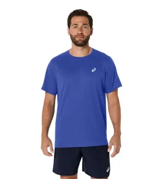per uomo 2011D221 Maglietta blu Core Ss (S), Casual, Sportivo, Multisport, Manica corta